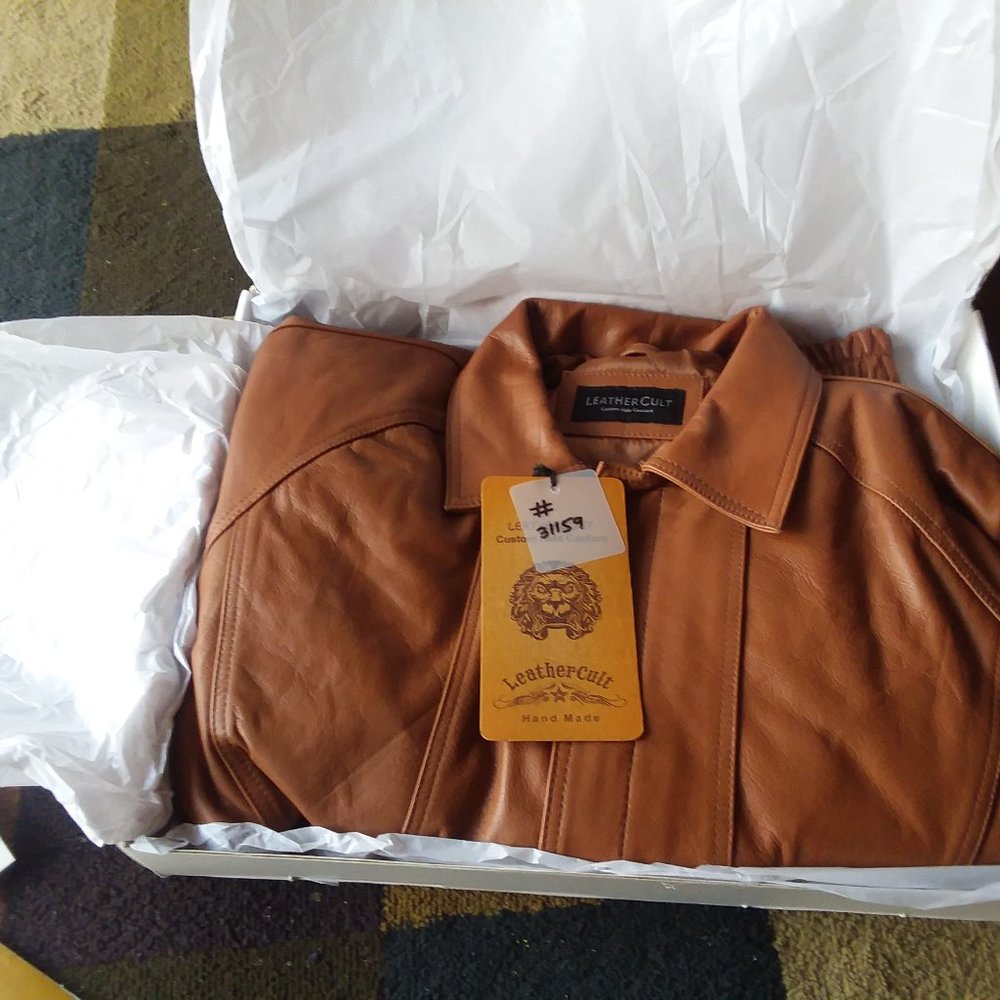 Aviator Bomber Jacket by Leather Cult